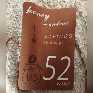 NWOT Honey and Me Savings Challenge Book 💰
